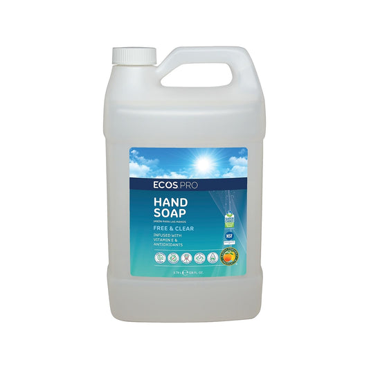 ECOS PRO Liquid Hand Soap, Free & Clean Scent, 1 gal Bottle Beauty & Personal Care ECOS PRO