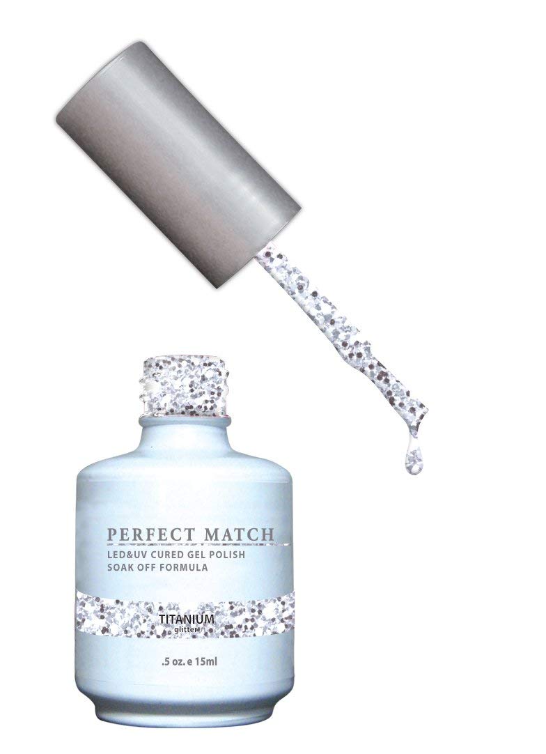 LeChat Perfect Match Gel Polish, Titanium, 0.5 Fl Oz (PMS134) Beauty & Personal Care LECHAT