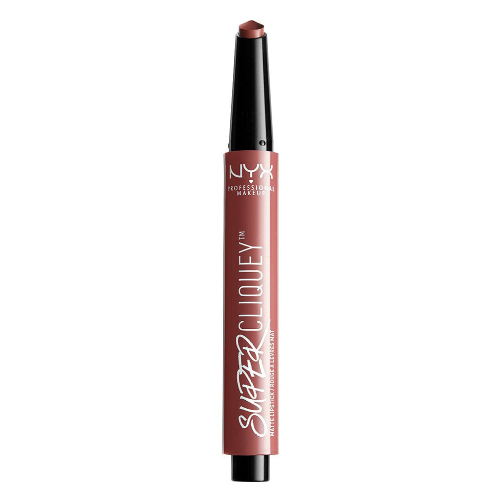NYX PROFESSIONAL MAKEUP Super Cliquey Matte Lipstick, Empowered, 0.05 Ounce