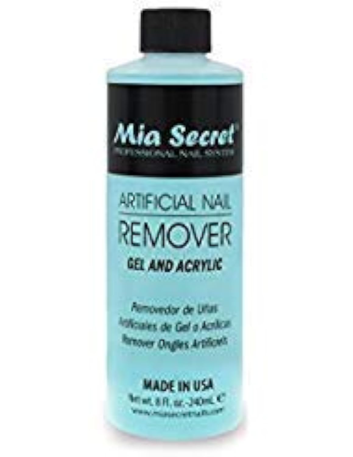 Mia Secret Professional Artificial Nail Remover Gel & Acrylic (8 Fl.oz)