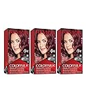 Revlon Permanent Hair Color, Permanent Hair Dye, Colorsilk with 100% Gray Coverage, Ammonia-Free, Keratin and Amino Acids, 48 Burgandy, 4.4 Oz (Pack