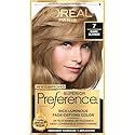 L'Oreal Paris Superior Preference Luminous Fade-Defying Permanent Hair Color, Hair Dye For Up to 9 Weeks of Radiance, Dark Blonde 7, 1 Hair Dye Kit Beauty & Personal Care L'Oreal Paris