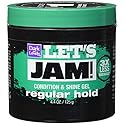 Soft Sheen Carson Lets Jam Condition & Shine Gel Regular Hold Jar (130ml), 4.4 Oz