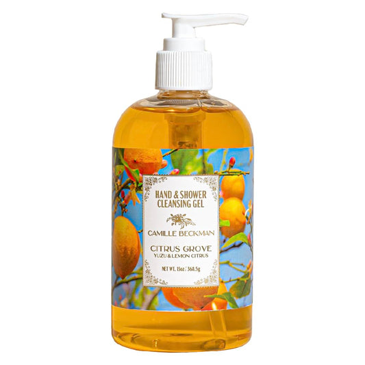 Camille Beckman Hand and Shower Cleansing Gel, Citrus Grove, 13 Ounce Beauty & Personal Care Camille Beckman
