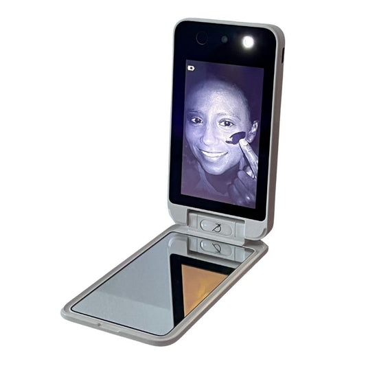 Bluestone Sunshield Sun Smart UV Makeup Mirror - Makeup Vanity Mirror, Ideal for Travel with Advanced Sun Protection Detection, USB Charging, Backup Beauty & Personal Care Bluestone