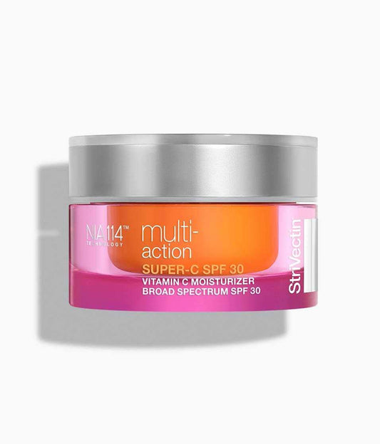 StriVectin Multi-Action Super-C SPF 30 Vitamin C Moisturizer and Daily Sunscreen for Brightening and Smoothing Fine Lines, 1.7 Fl Oz
