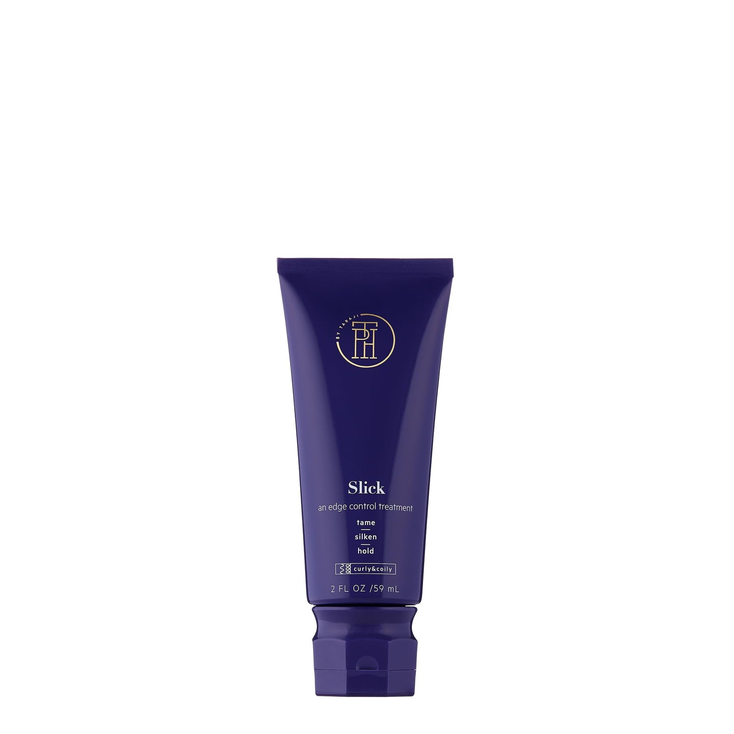 TPH BY TARAJI Slick Edge Control Treatment with Castor Oil | Silky Hair Style Cream for Edges, Baby Hairs for Coily & Curly Hair | Cruelty Free, Vegan