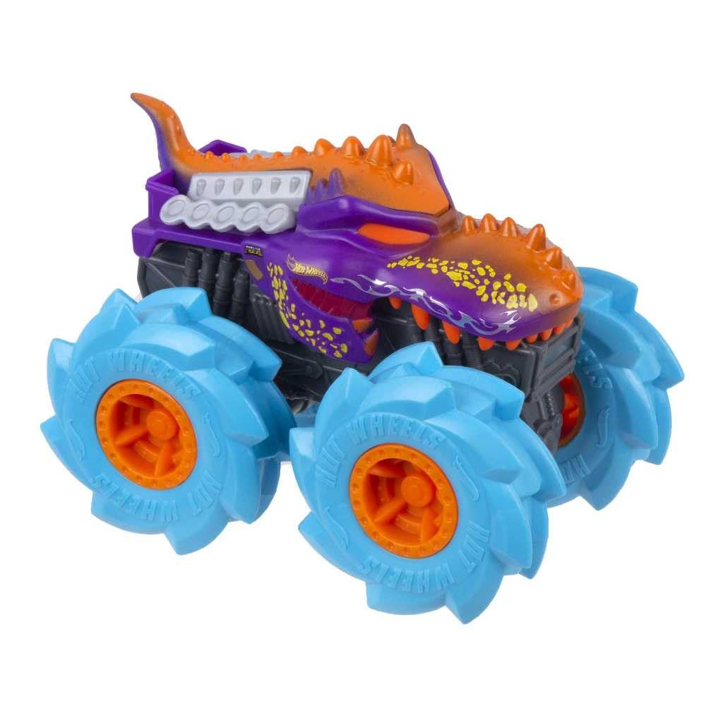 Hot Wheels Monster Trucks Twisted Tredz Vehicles, Creature-Themed 1:43 Scale Toy Truck with Pull-Back Motor & Giant Wheels, Gift for Kids Ages 3…