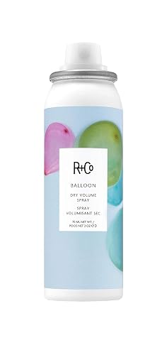 R+Co Balloon Dry Volume Spray Travel | Lightweight, Long Lasting Volume + Touchable Texture | Vegan + Cruelty-Free | 2 Oz