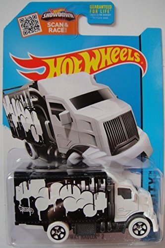 Hot Wheels 2015 HW City Hiway Hauler 2 (Box Truck) 28/250, White and Black