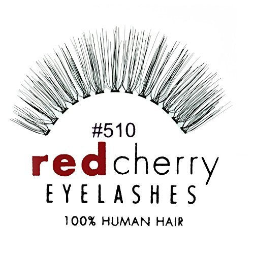 Red Cherry False Eyelashes #510 (Pack of 3 Pairs)