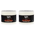 tgin Butter Cream Daily Moisturizer Duo For Natural, Dry, Curly Hair - Type 3c and 4c - Styler - 12 Oz - 2 PACK