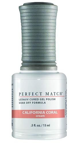 LeChat Perfect Match Gel Polish, California Coral, 0.5 Fl Oz Beauty & Personal Care LECHAT