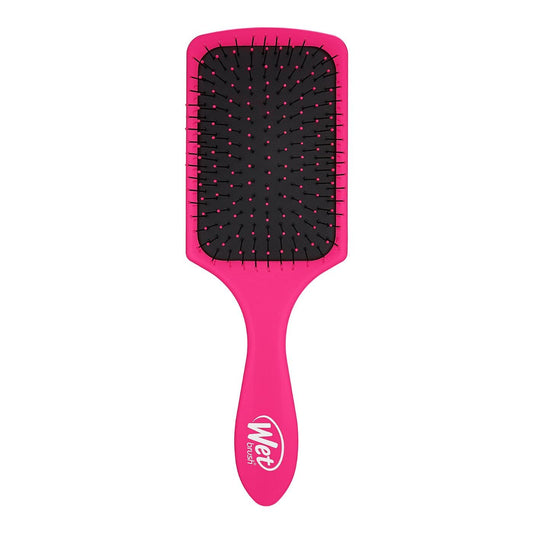 Wet Brush Paddle Detangler Hair Brush, Pink, Ultra-Soft IntelliFlex Bristles with AquaVent Design, Great For Treatment & Mask Application, Women, Men