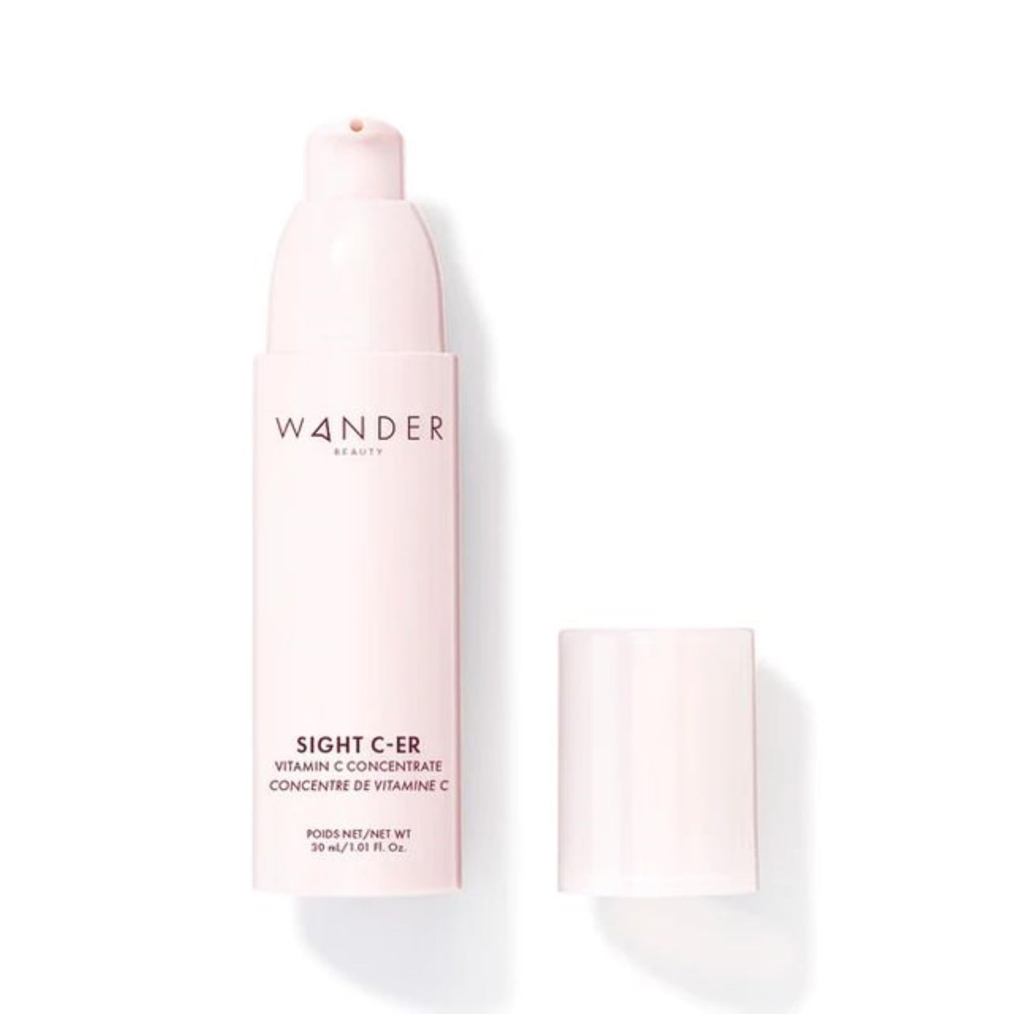 Wander Beauty Sight C-er Vitamin C Concentrate - 20% Vitamin C Cream to Plump, Brighten, & Hydrate Face - Brightening Moisturizer with Vitamin E