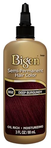 Bigen Semi-Permanent Haircolor #Bg2 Deep Burgundy 3 Ounce (88ml)