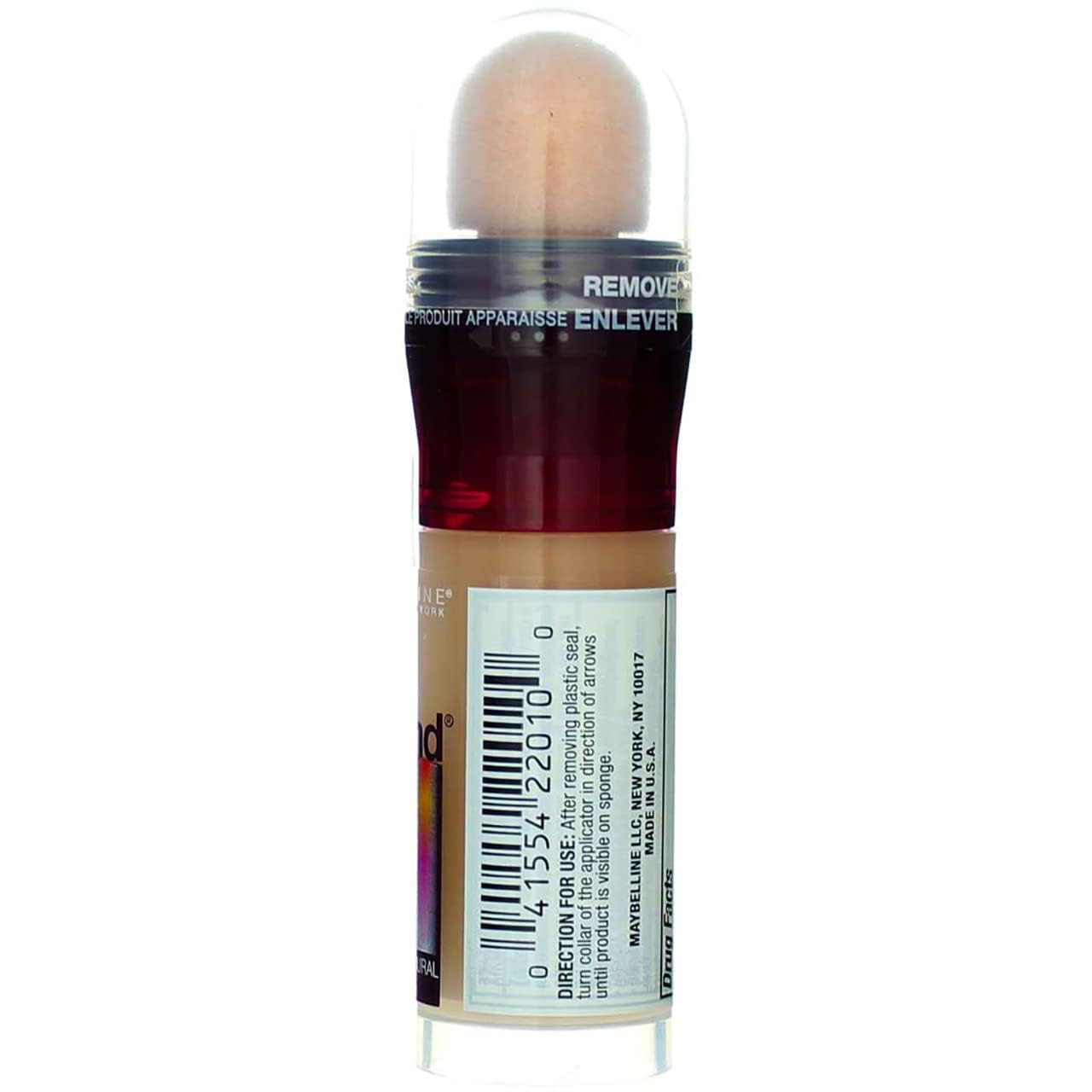 Maybelline Instant Age Rewind Eraser Treatment Makeup, Creamy Natural 200, SPF 18, 0.68 fl oz (Pack of 1)