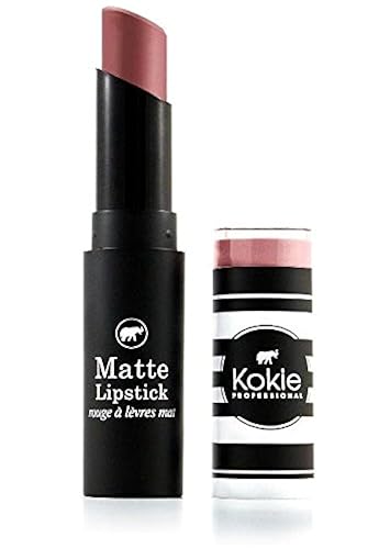 Kokie Cosmetics Matte Lipstick, LM58, 0.14 Ounce