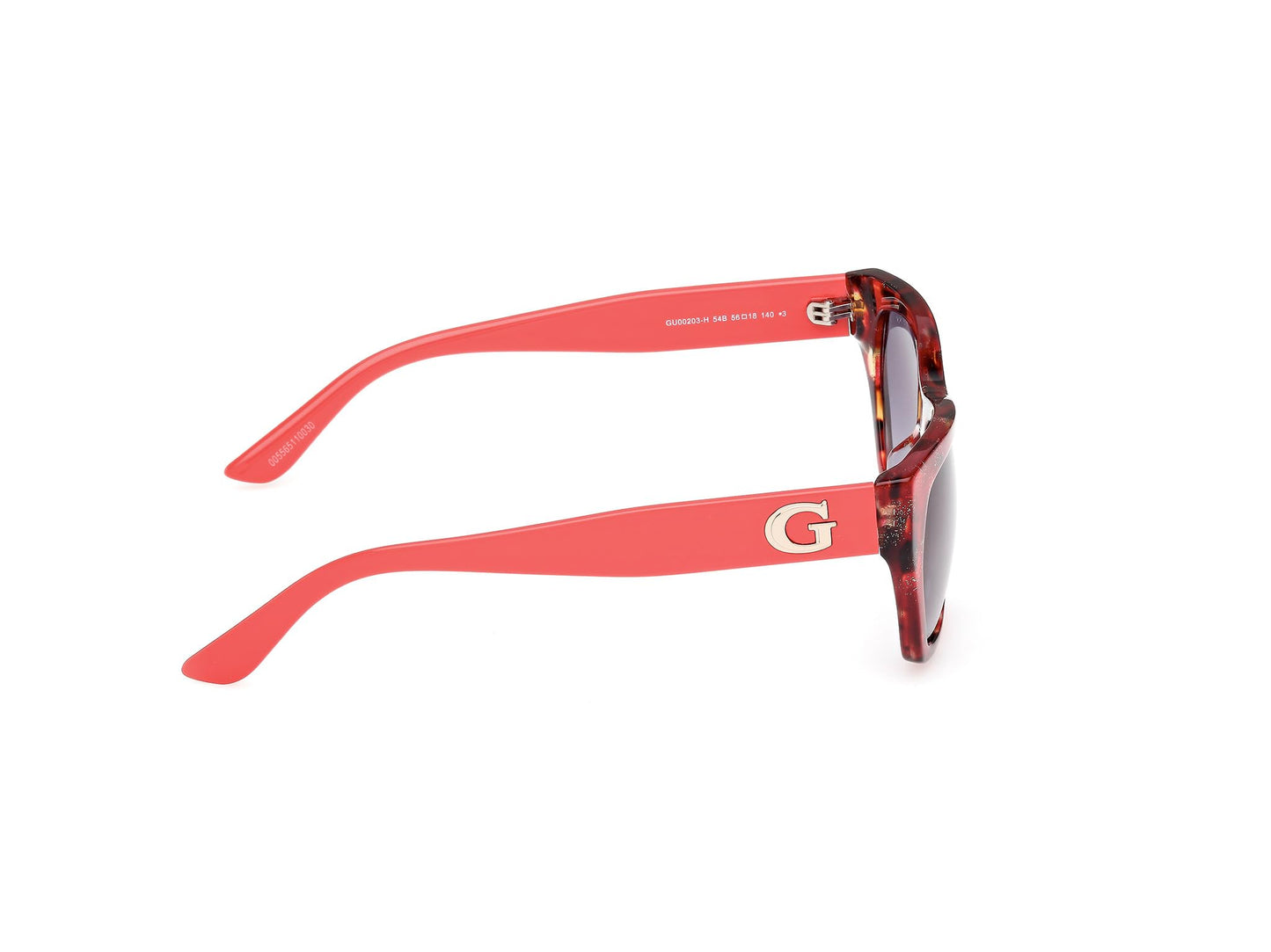 Guess GU00203-H 54B red havana 56/18/140 WOMAN Sunglasses
