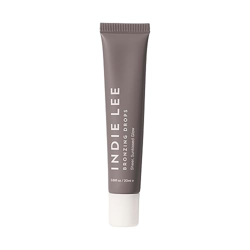Indie Lee Bronzing Drops for Face & Body - Hydrating Face Makeup for a Sheer Glow - Liquid Bronzer & Highlighter with Niacinamide & Squalane