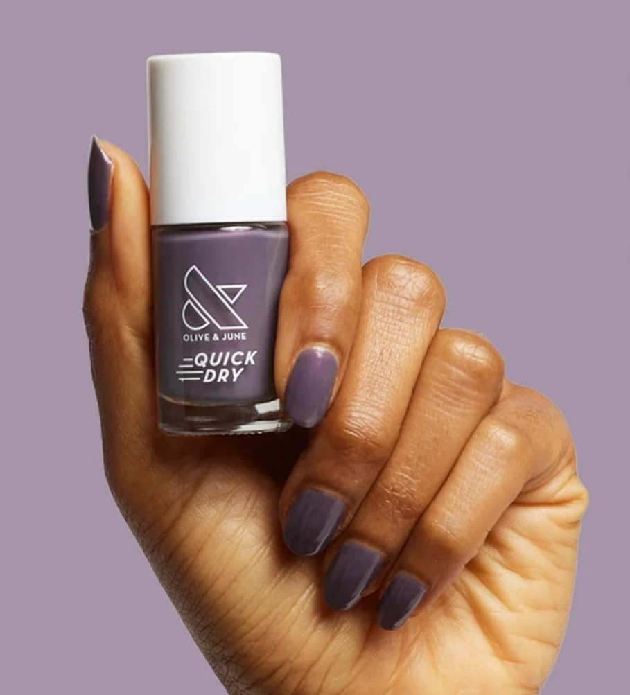 Olive & June Quick Drying Iridescent Nail Polish, Twilight, Purple, 0.3 fl oz Beauty & Personal Care Olive & June