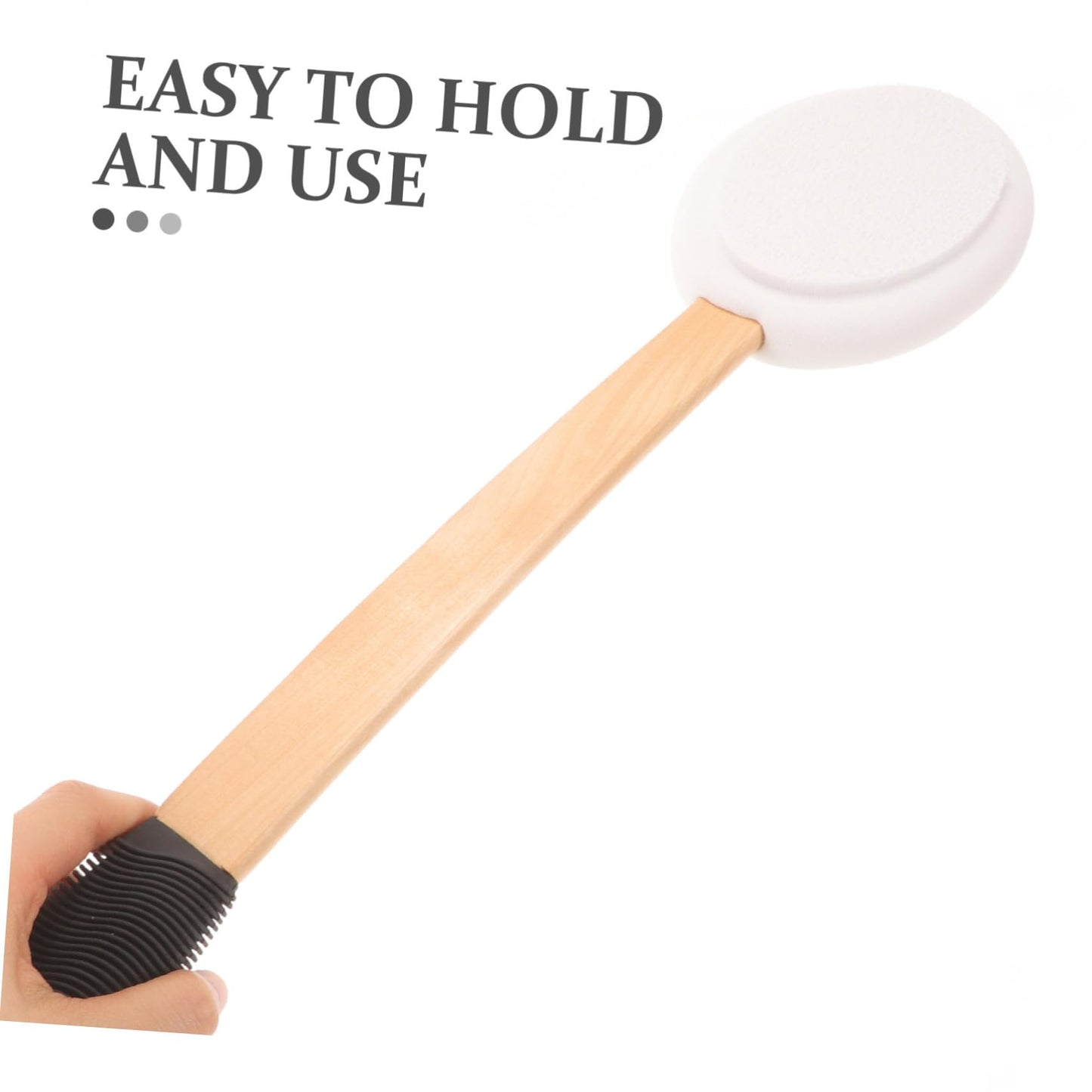 PartyKindom Long Handle Back Scrubber for Shower Ergonomic with Non Slip Grip Durable Exfoliating Bath Brush for Easy Cleaning and Back Massage Men Beauty and Personal Care PartyKindom
