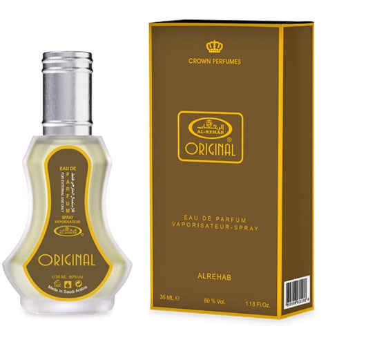 Al Rehab Original Eau De Parfum Spray 1.2 Ounce (Unisex) Beauty & Personal Care Al Rehab,