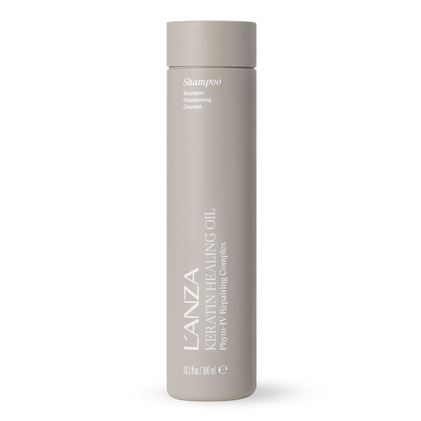 L'ANZA Keratin Healing Oil Shampoo Hydrating Cleanse, Boosts Softness, Adds Lustrous Shine, Anti-Frizz, Color Safe, Strengthening Anti-Humidity
