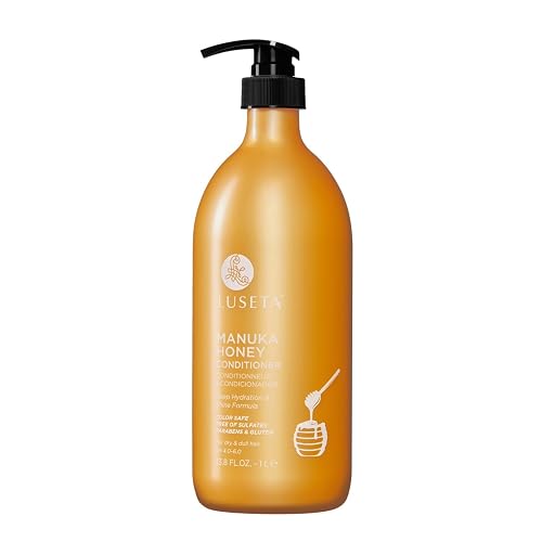 Luseta Manuka Honey Conditioner Set Hydrate & Repair for Dry and Dull Hair Adds Shine & Restore Softness Moisturizing for Damaged Hair 33.8oz