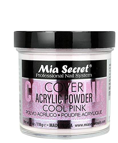 Mia Secret Acrylic Powder Cover Cool Pink 4 oz, Shade"cool pink" Beauty & Personal Care Mia Secret