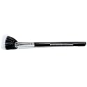 Fan Highlighter Makeup Brush - Beauty Junkees Duo Fiber Face Make Up Brushes, Cheekbone Define Highlighting with Powder, Cream, Mineral, Liquid