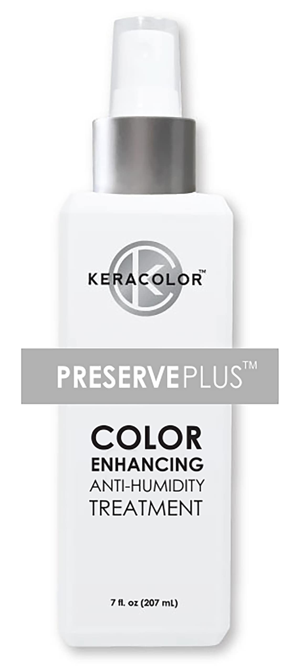 Keracolor Preserve Plus Color Enhancing Anti-Humidity Treatment, Prevents Frizz, Heat Protectant, 7 fl. oz.