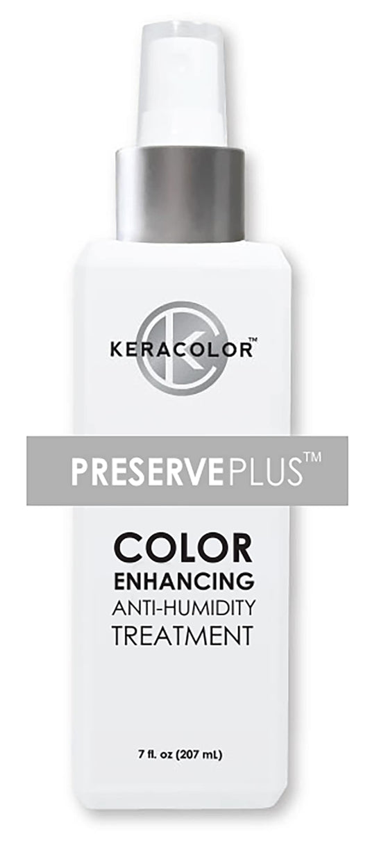Keracolor Preserve Plus Color Enhancing Anti-Humidity Treatment, Prevents Frizz, Heat Protectant, 7 fl. oz.