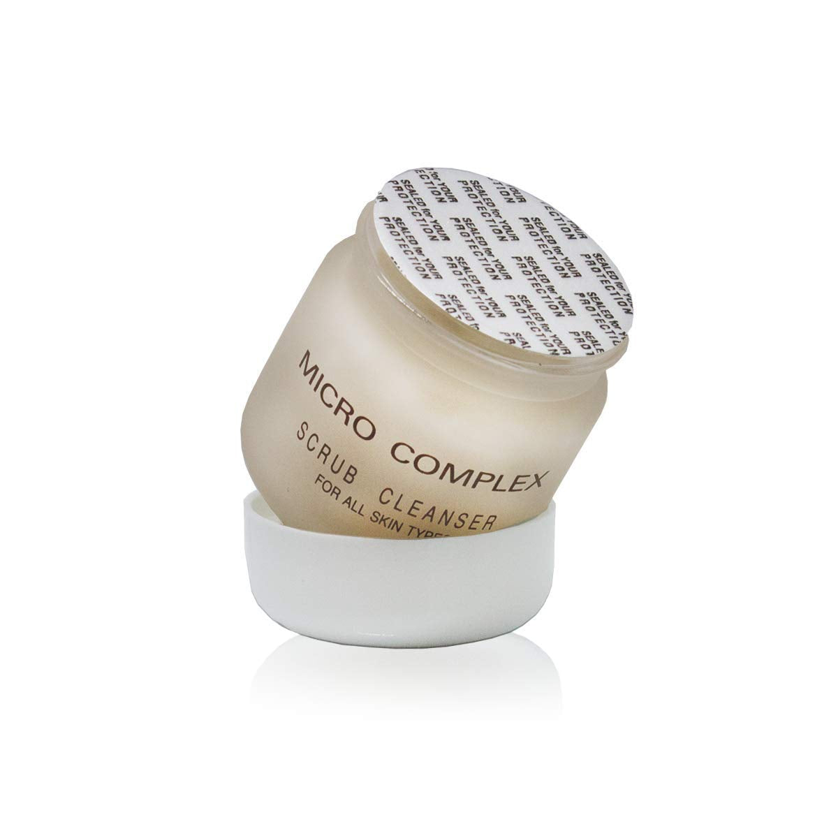 Dinur Cosmetics Micro Complex Deep Scrub Cleanser with Dead Sea Sand Gently Exfoliates, Removes Impurities, and Dead Skin Cells for Smooth, Youthful