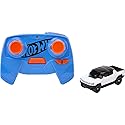 Hot Wheels 1:64 Scale RC Toy Car, Remote-Control Hummer EV for On & Off Track Racing with USB Cable for Recharging