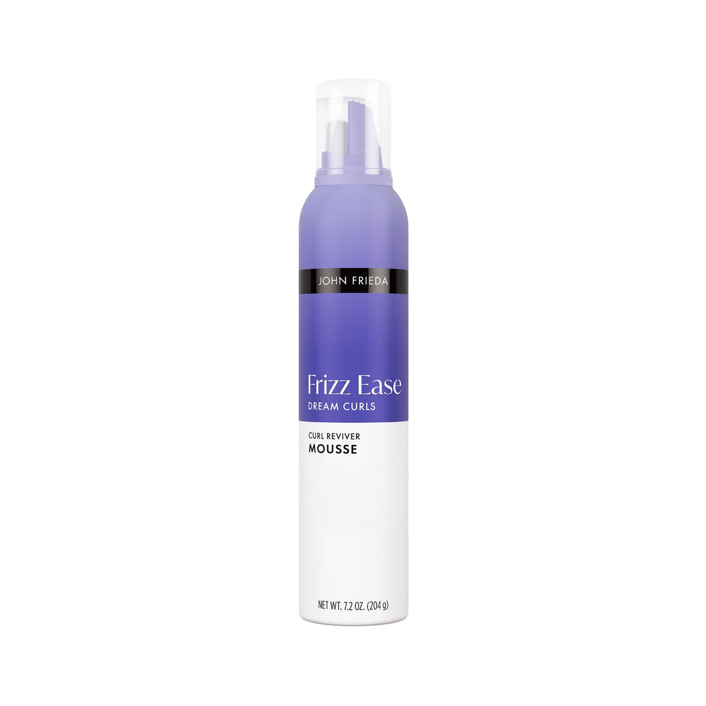 John Frieda Frizz Ease Dream Curls Curl Reviver Mousse, Anti Frizz Hair Mousse for Curls, 7.2 Oz