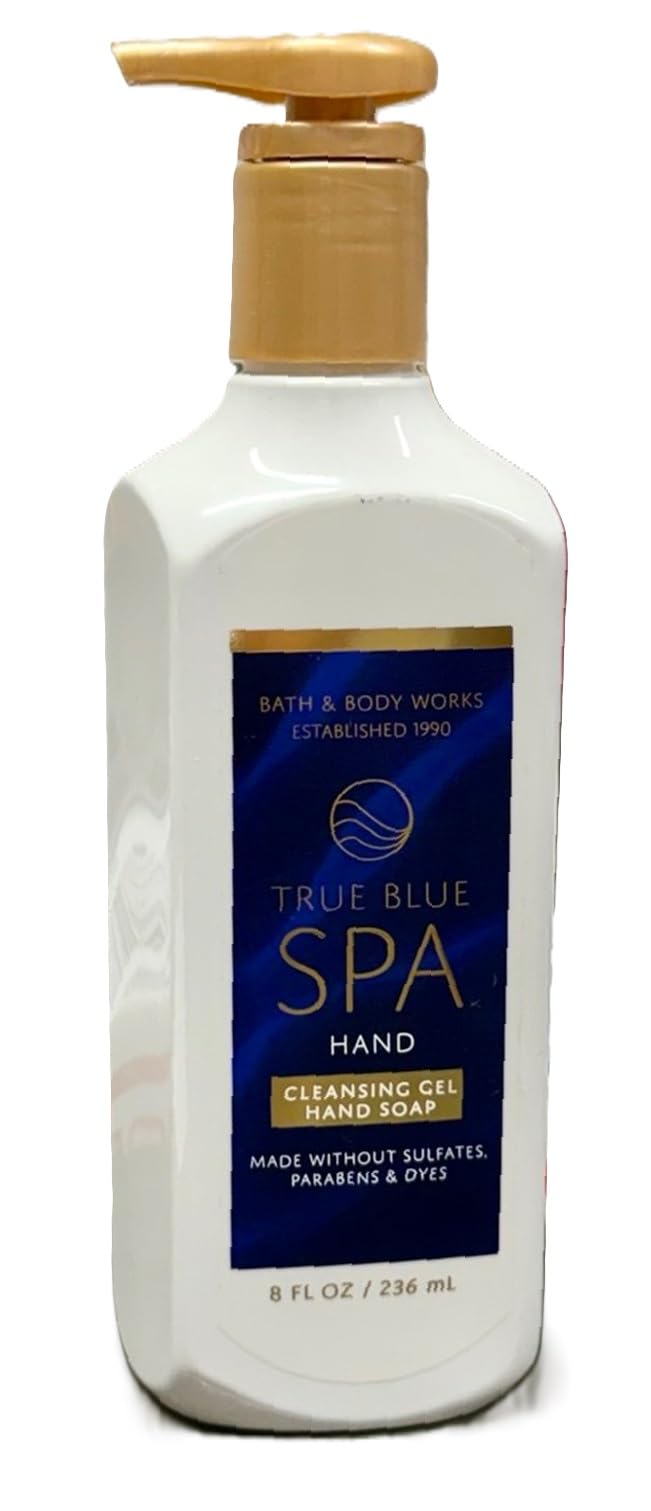 Bath & Body Works Cleansing Gel Hand Soap - 8 fl oz (True Blue Spa)