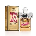 Juicy Couture Viva La Juicy Gold Eau De Parfum, Women's Perfume with Notes of Luscious Berry, Jasmine Sambac & Vanilla Cream - Fruity & Sweet, EDP