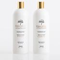 Gold Keratin Protein Shampoo and Conditioner 33.8 oz Duo