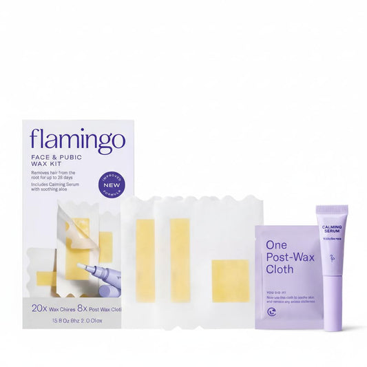 Flamingo Women's Face Wax Kit - 20ct Beauty and Personal Care flamingo