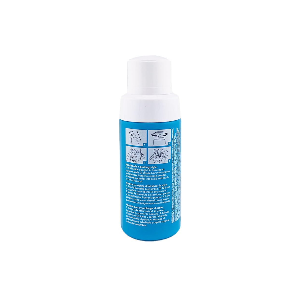 blowpro Faux Dry Shampoo & Conditioner 1.7oz Travel Kit, Remove Excess Oil & Condition Hair without Water! Precise Applicator "Pouf" Technology