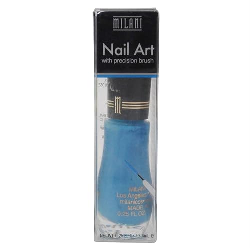 Milani Nail Art Nail Color #707 Blue Print Beauty & Personal Care Milani