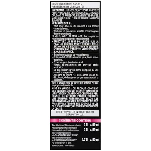 Schwarzkopf Color Ultime Hair Color 3.3 Amethyst Black – Permanent Black Hair Dye with Vivid Intensity & Fade-Resistant Shine up to 10 Weeks