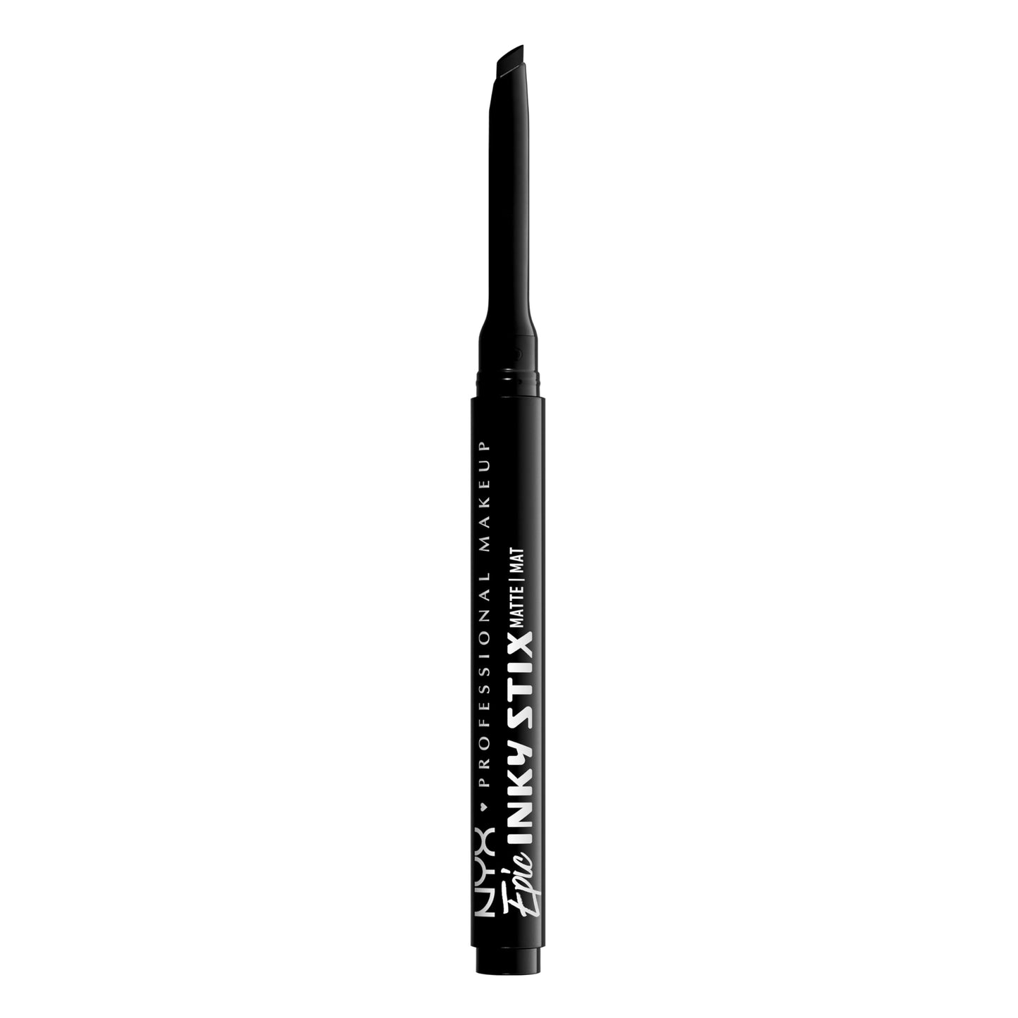 NYX PROFESSIONAL MAKEUP Epic Inky Stix Eyeliner, Mechanical Cream Gel Eyeliner, Waterproof Formula With Up To 24HR Wear - 01 Black Screen (Matte