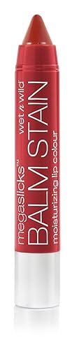 Wnw Balm Stain 125 Reddy Size .106o Wet Wild Mega Slick Balm Stain Red-Dy Or Not 125 .106oz