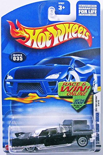 Hot Wheels 2002 First Editions '57 Cadillac Eldorado Brougham 23/42 BLACK #035 #35