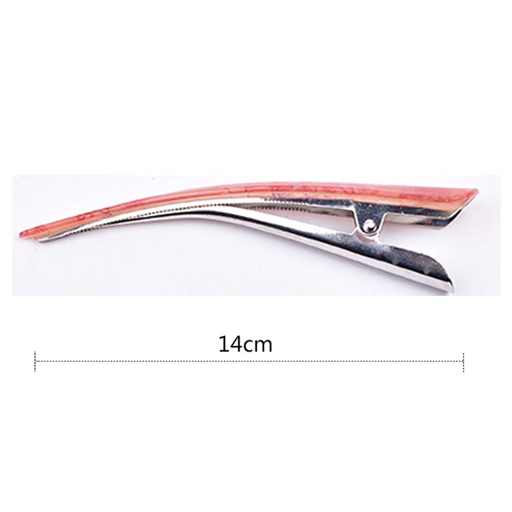 3 Pieces 5.5" Large Duck Teeth Bows Hair Clips Hairpins Chic Styling Claw Hair Barrettes Makeover Pinch Clip Hair Grip Crocodile Accessories for Women