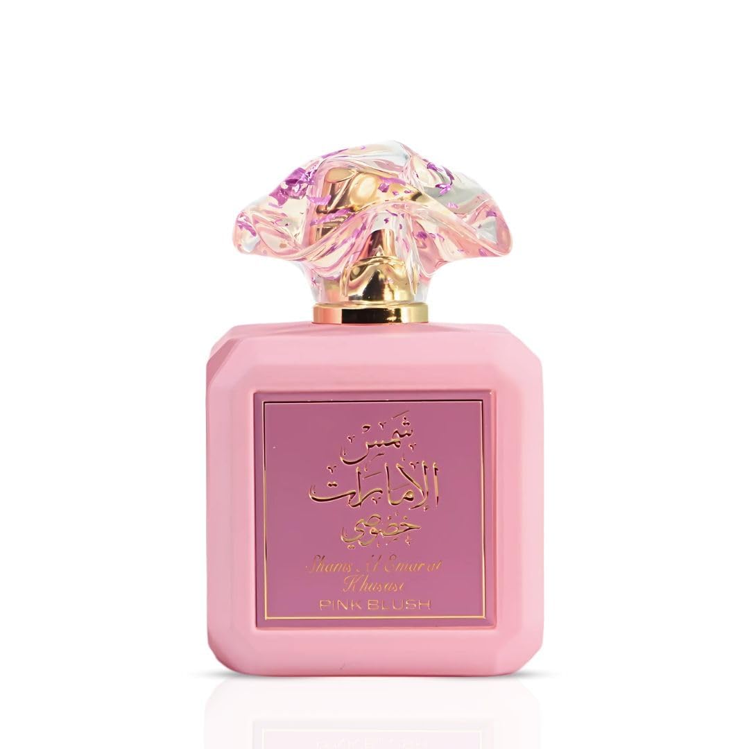 Ard Al Zaafaran Pink Blush Shams Al Emarat Khususi Eau de Parfum Spray 100ml (3.4 oz) Beauty and Personal Care Ard Al Zaafaran