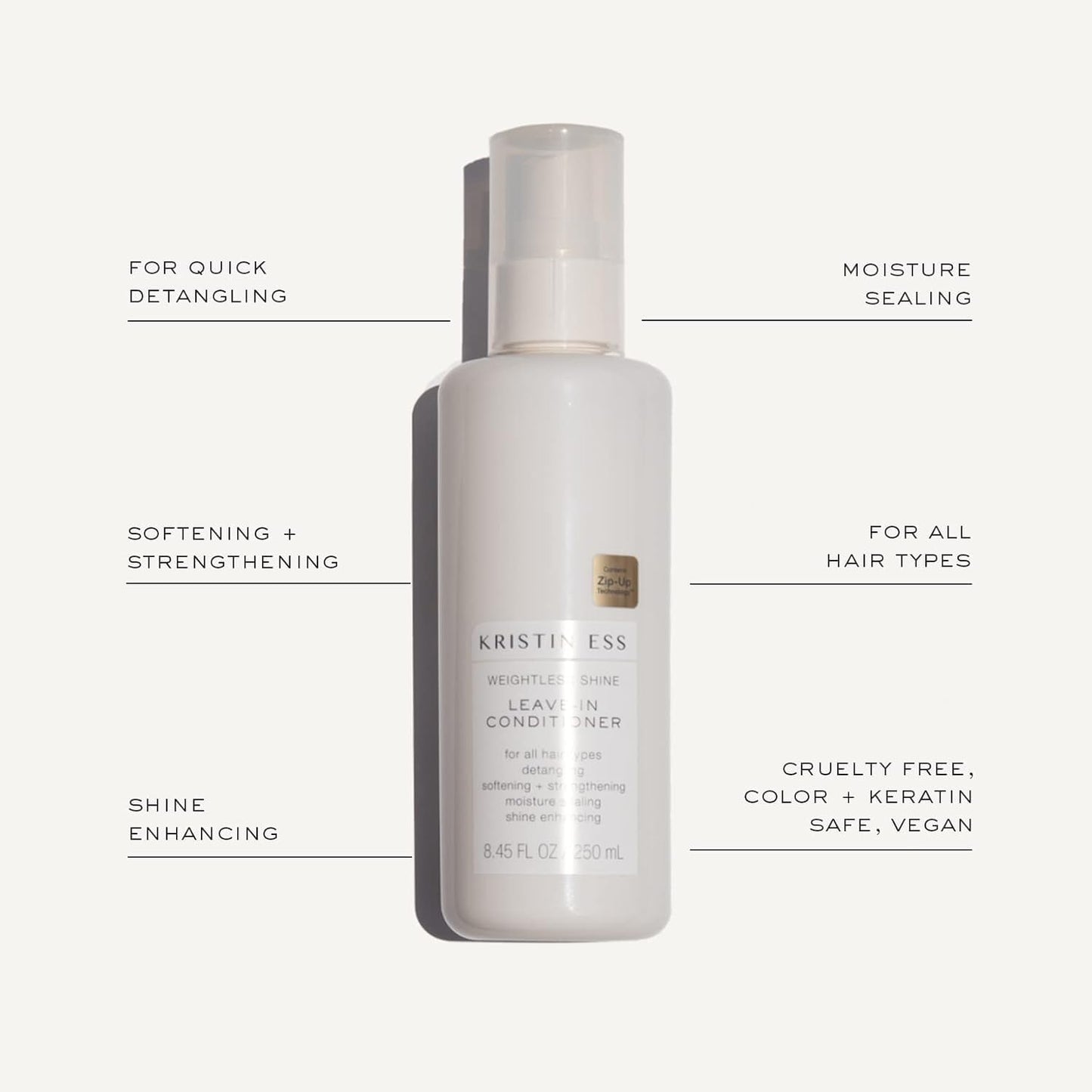 Kristin Ess Hair Hydrating Salon Leave In Conditioner Spray for Strength + Shine - Lightweight Anti Frizz Detangler for Women - Sulfate Free + Color Beauty and Personal Care Kristin Ess