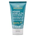 MELORA Manuka Honey Face Wash (5 Oz), Daily Skin Care Facial Cleanser & Makeup Remover with Manuka Honey & Oil for Dry or Sensitive Skin - Anti-Aging